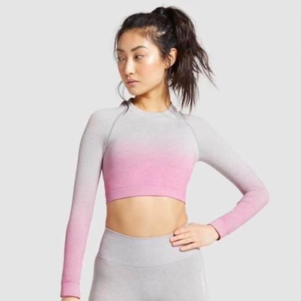 Gymshark Ombre Crop Top
